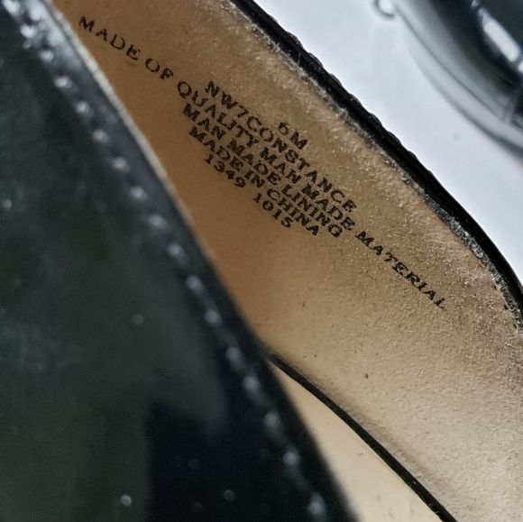 Nine West platform patent black heel - Picture 6 of 7
